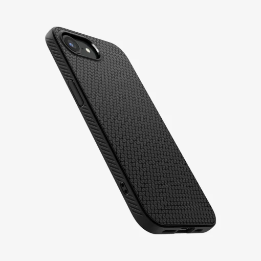 iPhone 16e umbris Spigen Liquid Air silikoonist matte black 14