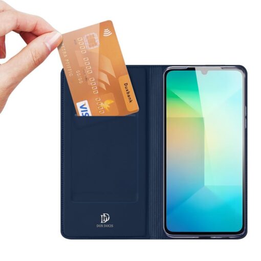 Samsung A26 kaaned Dux Ducis Skin Pro kunstnahast sinine 1