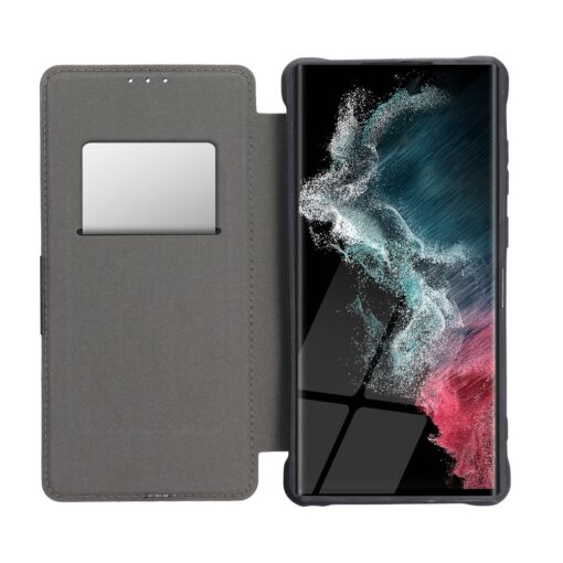 Samsung A26 kaaned kunstnahast RAZOR must 1