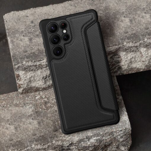Samsung A26 kaaned kunstnahast RAZOR must 3