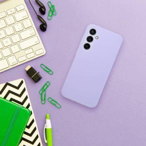 Samsung A26 umbris silikoonist Candy Case lilla 3