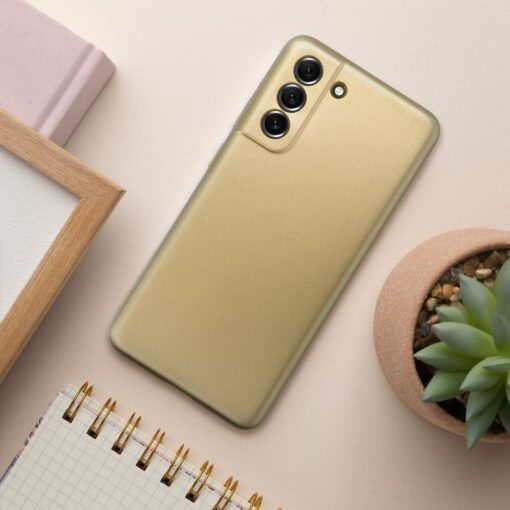 Samsung A26 umbris silikoonist METALLIC kuldne 5
