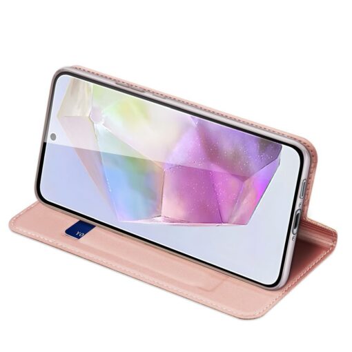 Samsung A36 A56 kaaned Dux Ducis Skin Pro kunstnahast roosa 1
