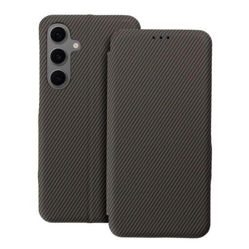 Samsung A36 kaaned kaarditaskuga Folio Side Magnet pruun 1
