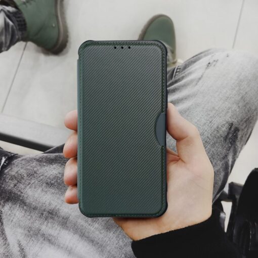 Samsung A36 kaaned kunstnahast RAZOR tumeroheline 5