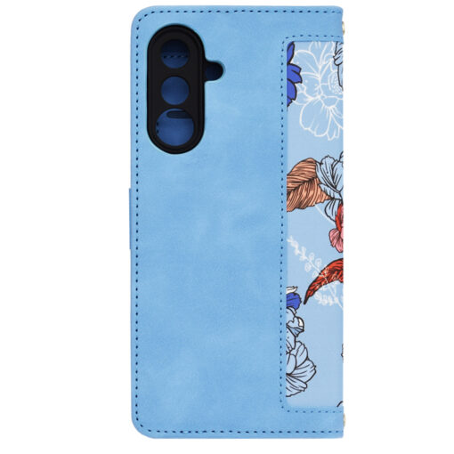 Samsung A36 kunstnahast kaaned FlipCraft sinine 2