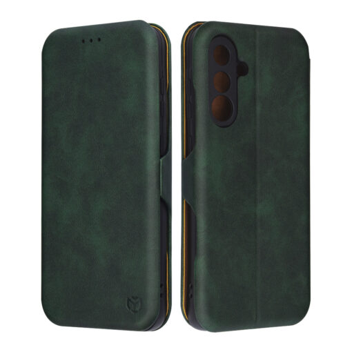 Samsung A36 kunstnahast kaaned Safe Wallet PLUS roheline 5
