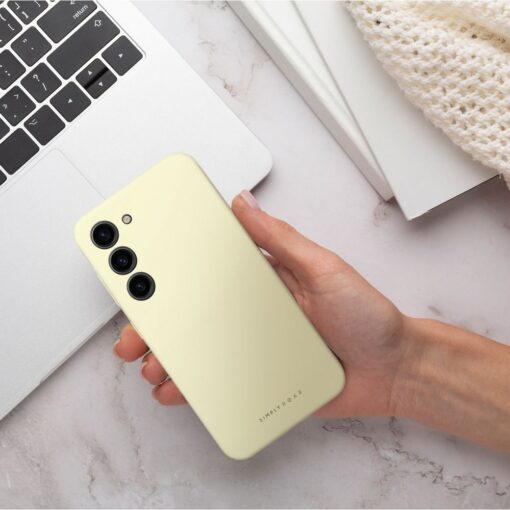 Samsung A36 umbris Roar Cloud Skin silikoonist helekollane 5
