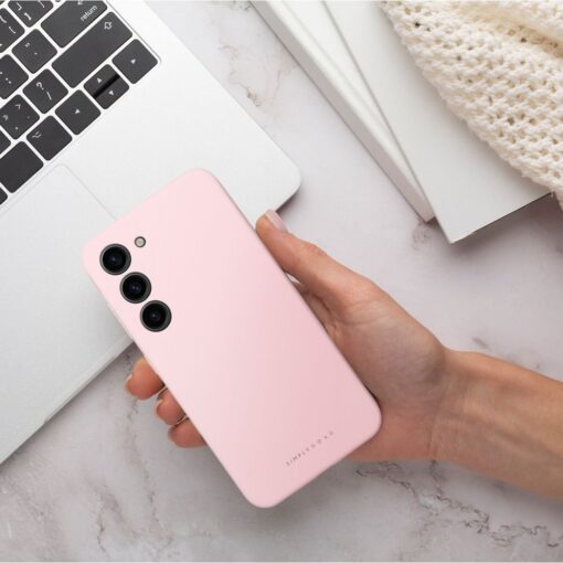 Samsung A36 umbris Roar Cloud Skin silikoonist heleroosa 5