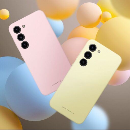 Samsung A36 umbris Roar Cloud Skin silikoonist heleroosa 6