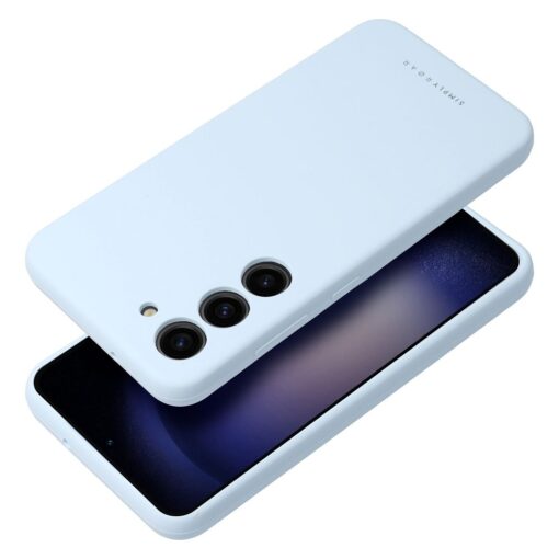 Samsung A36 umbris Roar Cloud Skin silikoonist helesinine