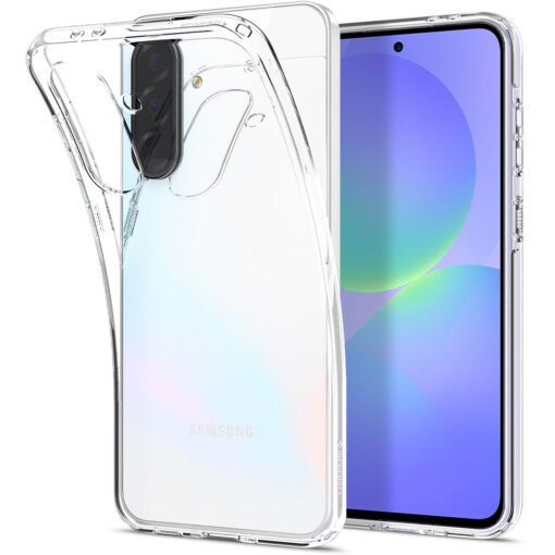 Samsung A36 umbris Spigen Liquid Crystal silikoonist labipaistev