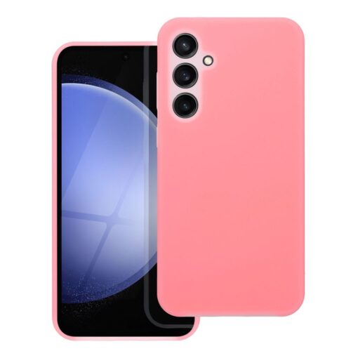 Samsung A36 umbris silikoonist Candy Case roosa 1