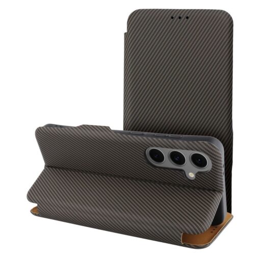 Samsung A56 kaaned kaarditaskuga Folio Side Magnet pruun