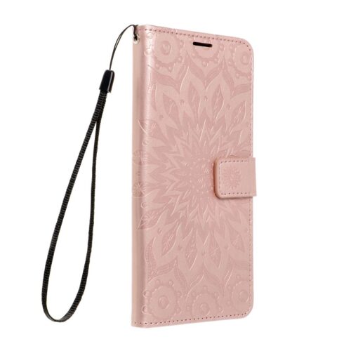 Samsung A56 kaaned kunstnahast MEZZO mandala roosakuldne
