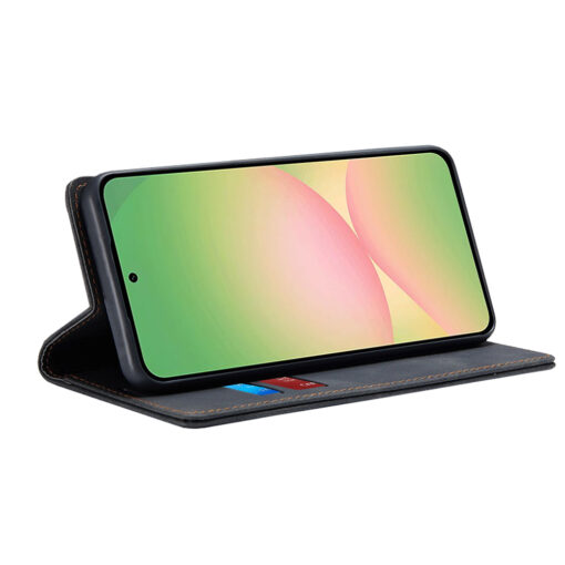 Samsung A56 kunstnahast kaaned Confy Cover must 1