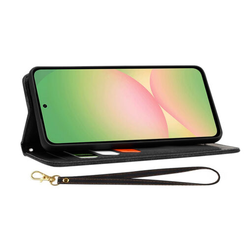Samsung A56 kunstnahast kaaned FlipCraft must 3