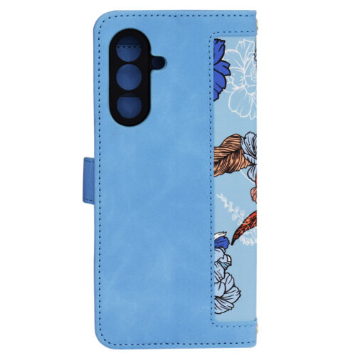 Samsung A56 kunstnahast kaaned FlipCraft sinine 2