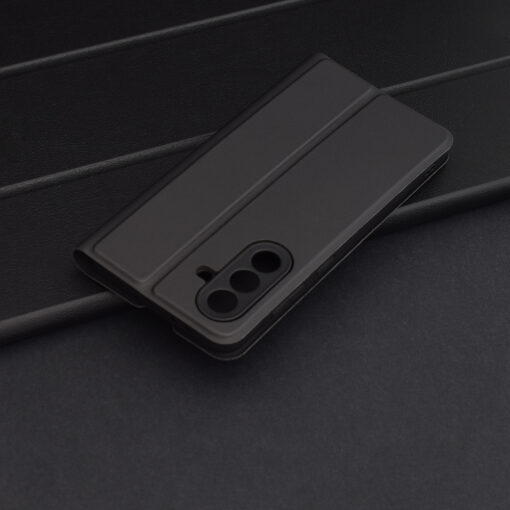 Samsung A56 kunstnahast kaaned Magskin Book must 5