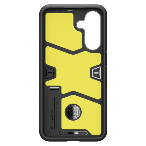 Samsung A56 umbris Spigen Tough Armor plastikust taguse ja silikoonist raamiga must 2