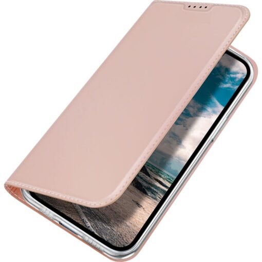 iPhone 16e kaaned Dux Ducis Skin Pro kunstnahast roosa 2