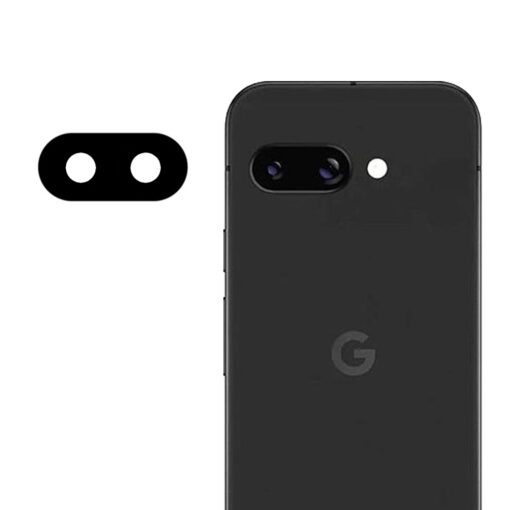 Google Pixel 9a kaamerakaitse Full Camera Glass must