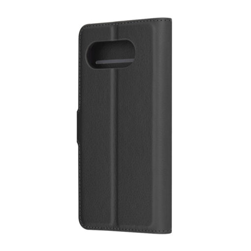 Google Pixel 9a kaaned kunstnahast Leather Folio must 4