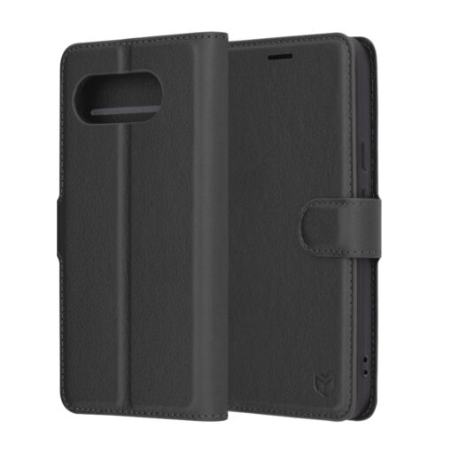 Google Pixel 9a kaaned kunstnahast Leather Folio must