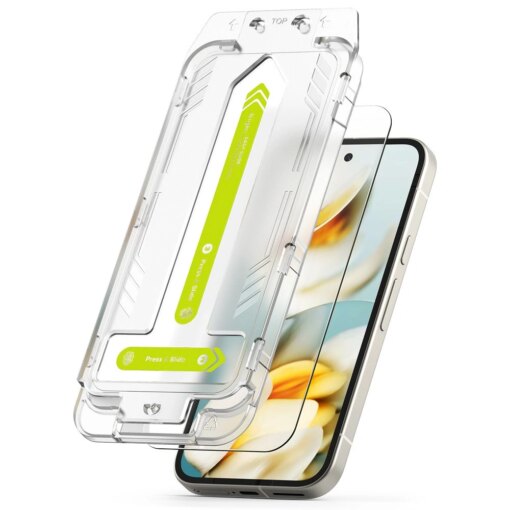 Google Pixel 9a kaitseklaas Ringke Easy Slide labipaistev 2 tk 1