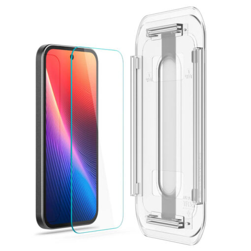Google Pixel 9a kaitseklaas Spigen Glas.tR EZ FIT 2 tk labipaistev 4