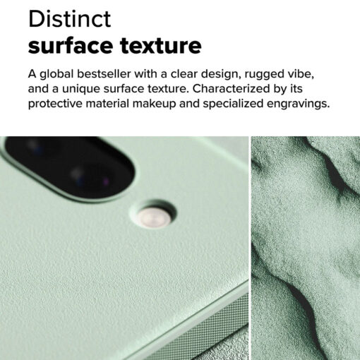Google Pixel 9a umbris plastikust ja silikoonist Ringke Onyx mint 1