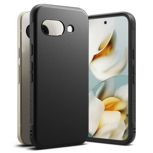 Google Pixel 9a umbris plastikust ja silikoonist Ringke Onyx must 1