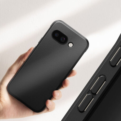 Google Pixel 9a umbris plastikust ja silikoonist Ringke Onyx must 3