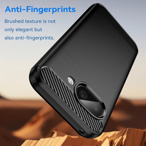 Google Pixel 9a umbris silikoonist Carbon Silicone must 1