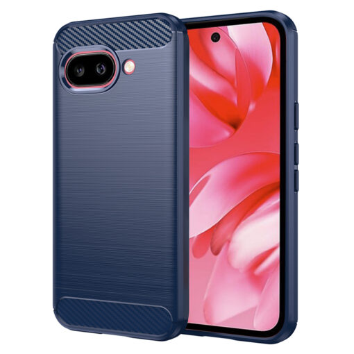 Google Pixel 9a umbris silikoonist Carbon Silicone sinine