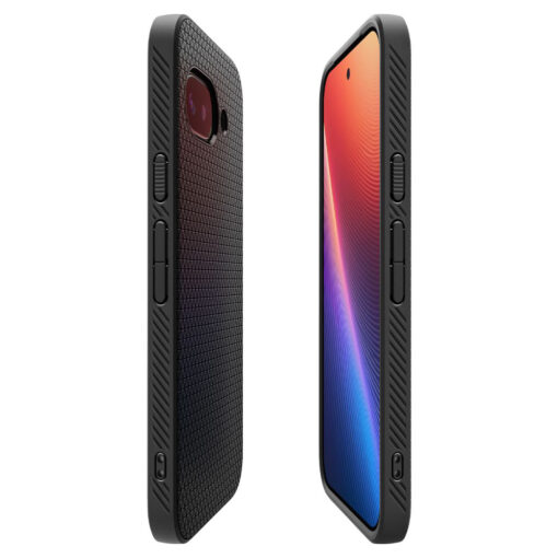 Google Pixel 9a umbris silikoonist Spigen Liquid Air matt must 3