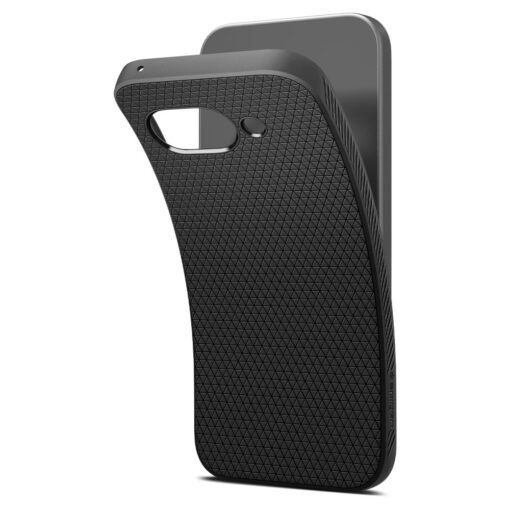 Google Pixel 9a umbris silikoonist Spigen Liquid Air matt must 4