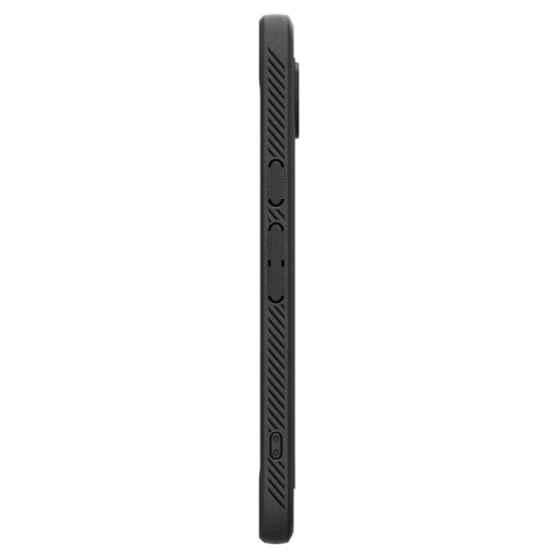 Google Pixel 9a umbris silikoonist Spigen Rugged Armor MagSafe matt must 6