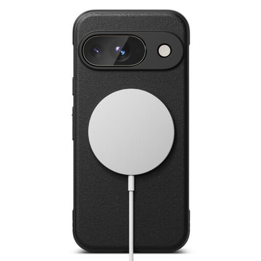 Google Pixel 9a umbris silikoonist ja plastikust Ringke Onyx MagSafe must 1