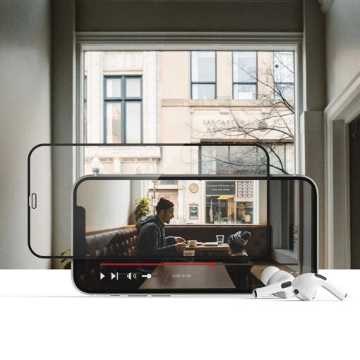 Samsung A15 A25 kaitseklaas Hofi Glass Pro must 2 tk 1
