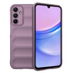 Samsung A15 umbris silikoonist Magic Shield lilla