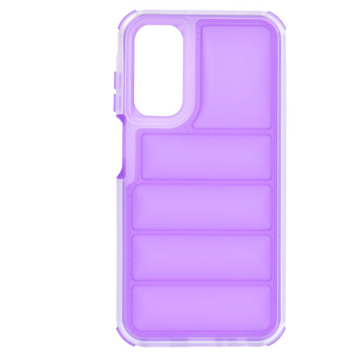 Samsung A15 umbris silikoonist Wave Shield violetne 1