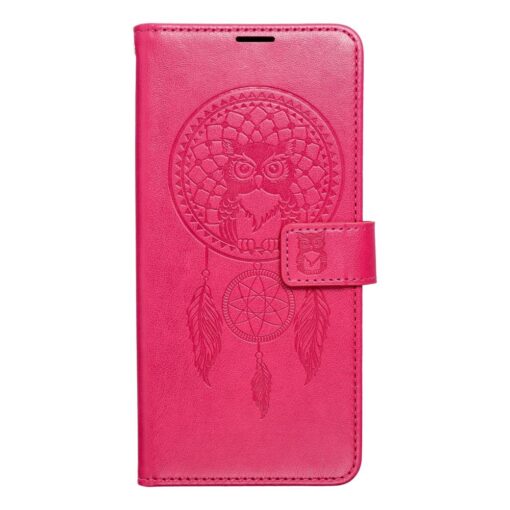 Samsung A53 kaaned kunstnahast MEZZO Book dreamcatcher magenta 1
