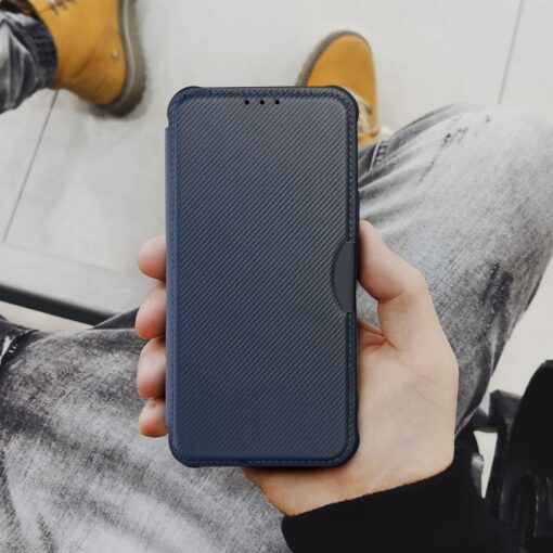 Samsung A53 kaaned kunstnahast RAZOR Book sinine 5