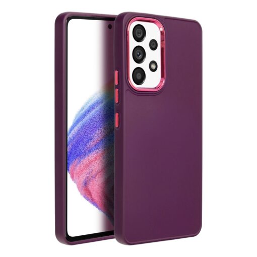 Samsung A53 umbris plastikust FRAME lilla 2