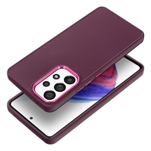 Samsung A53 umbris plastikust FRAME lilla 3