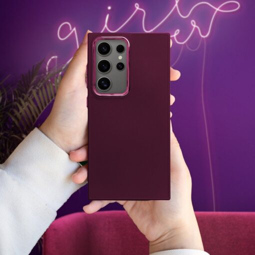 Samsung A53 umbris plastikust FRAME lilla 5