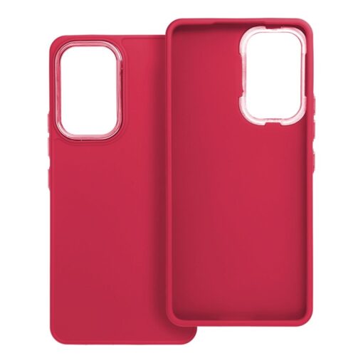 Samsung A53 umbris plastikust FRAME magenta 4