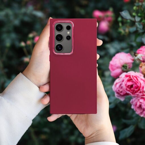 Samsung A53 umbris plastikust FRAME magenta 5