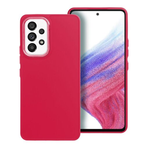 Samsung A53 umbris plastikust FRAME magenta